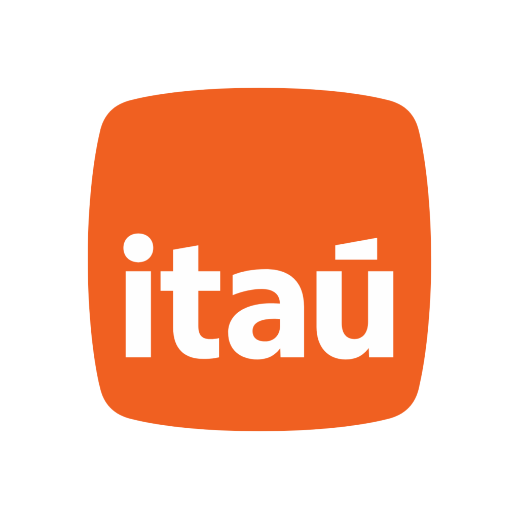 Logomarca do banco itaú